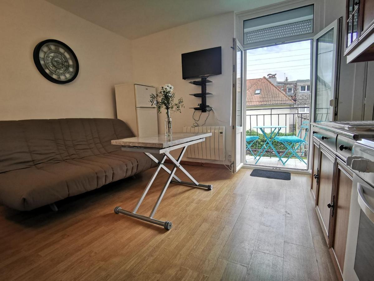 Appartement Le bord de plage Merlimont Extérieur photo