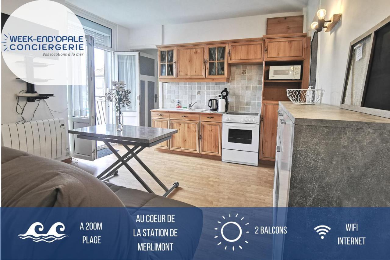 Appartement Le bord de plage Merlimont Extérieur photo
